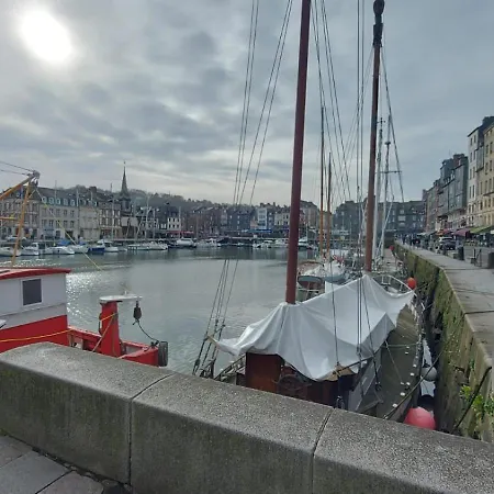 アパート Cosy Au Coeur D'honfleur